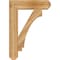 Ekena Millwork Imperial Craftsman Rough Sawn Bracket, Western Red Cedar, 6"W x 28"D x 40"H BKT06X28X40IMP04RWR - alternate 3
